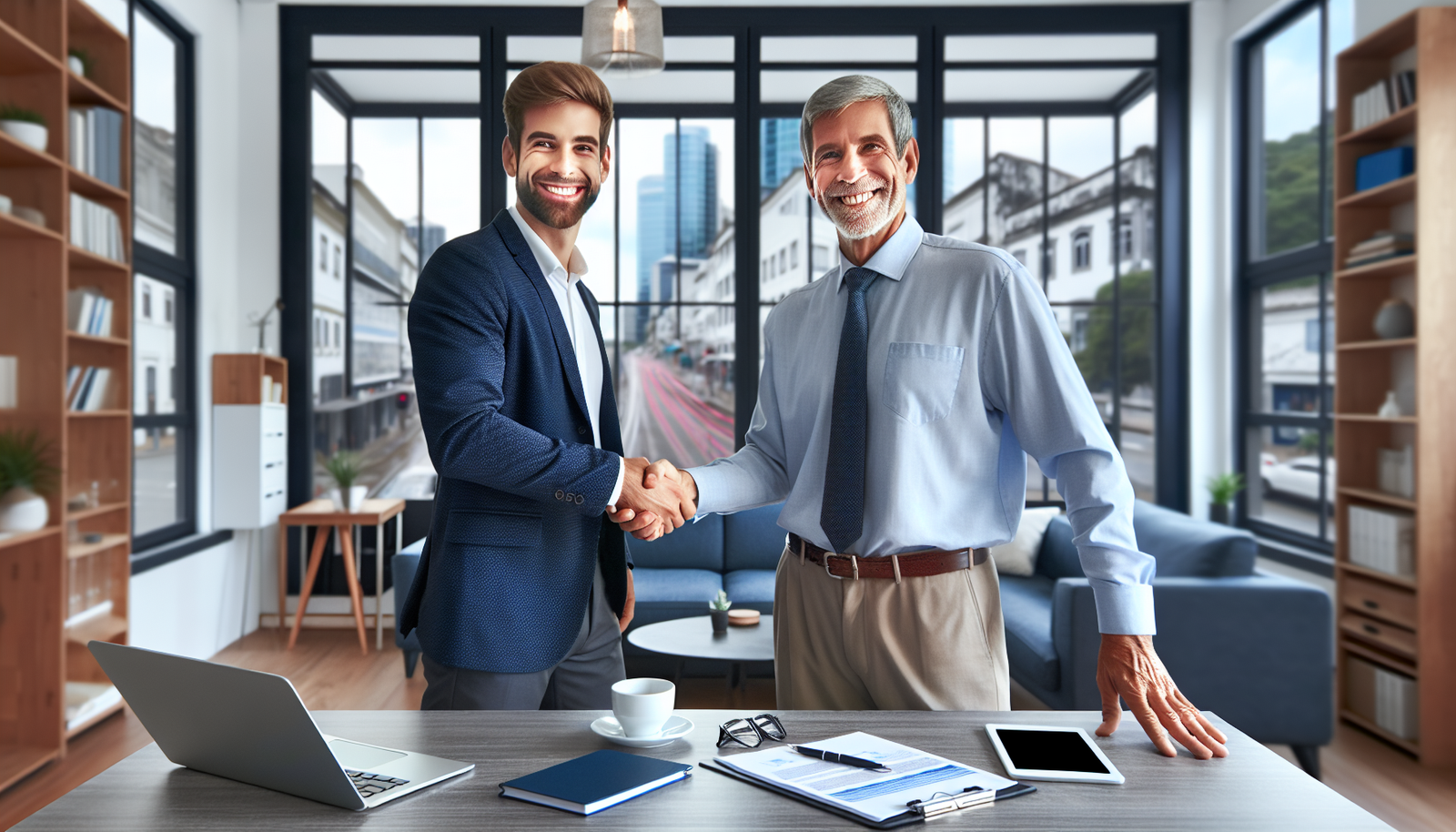 Atendimento humano e consultivo na Cota Fácil Maringá, diferenciando-se dos bancos tradicionais.